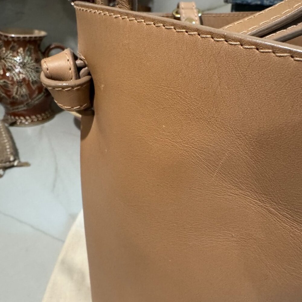 Lindquist Object Cyl In Dune Vachetta - image 2